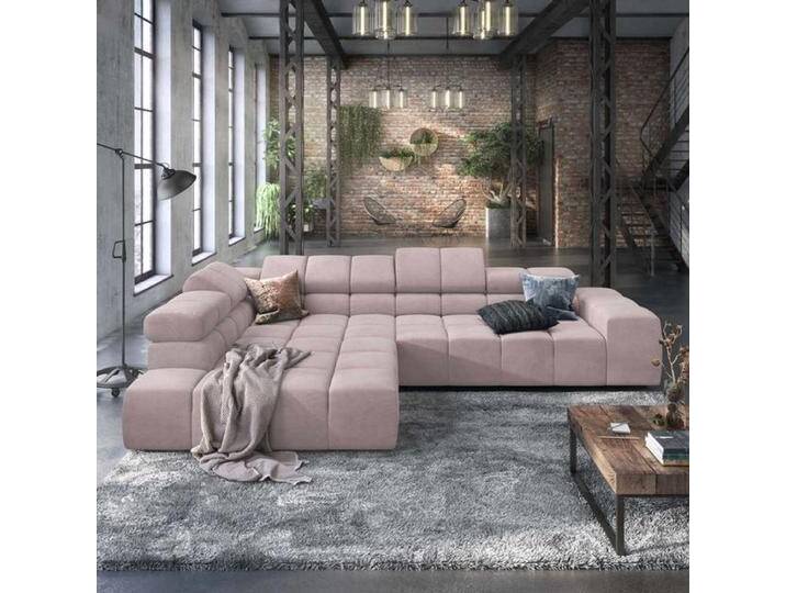 HOMELIV. Ecksofa Charlotta 319x215x82cm Webstoff HOMELIV. Ecksofa Charlotta 319x215x82cm Webstoff von HOMELIV