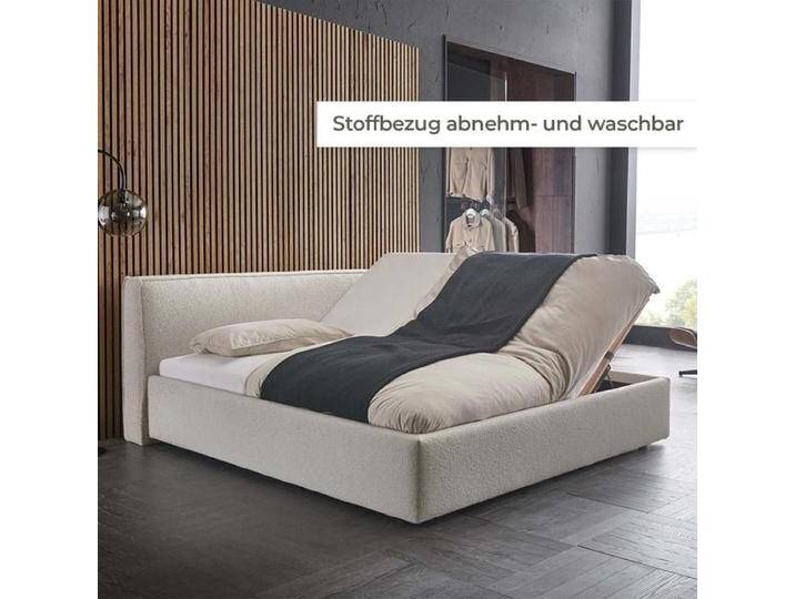 HOMELIV. Polsterbett Cordoba Webstoff mit Bettkasten und Lattenrost 140x200cm modern, Mit HOMELIV. Polsterbett Cordoba Webstoff mit Bettkasten und Lattenrost 140x200cm modern, Mit von HOMELIV