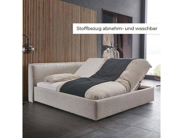 HOMELIV. Polsterbett Cordoba Webstoff mit Bettkasten und Lattenrost 140x200cm modern, Mit HOMELIV. Polsterbett Cordoba Webstoff mit Bettkasten und Lattenrost 140x200cm modern, Mit von HOMELIV