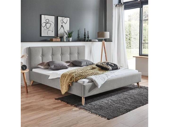 HOMELIV. Polsterbett Maliana Velours/Webstoff 160x200cm Hellgrau retro/vintage, höhenverstellbar HOMELIV. Polsterbett Maliana Velours/Webstoff 160x200cm Hellgrau retro/vintage, höhenverstellbar von HOMELIV