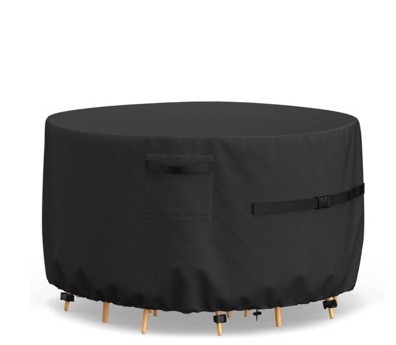 HOMELIVE Gartenmöbel-Schutzhülle Rund Gartenmöbel Abdeckung 128φx71cm (1-St) von HOMELIVE