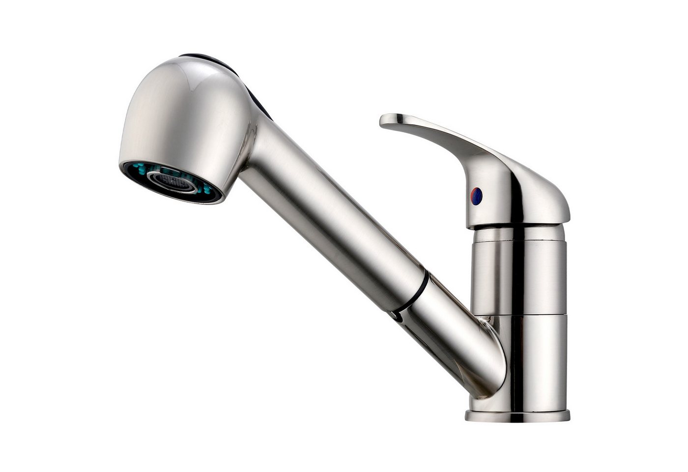 HOMELIVE Küchenarmatur Hochdruck Wasserhahn Küche 180° Spültischarmatur mit Ausziehbarer Mischbatterie mit Dual-Spülbrause Gebürstet HOMELIVE Küchenarmatur Hochdruck Wasserhahn Küche 180° Spültischarmatur mit Ausziehbarer Mischbatterie mit Dual-Spülbrause Gebürstet von HOMELIVE