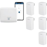 Starter Set Heizungssteuerung Behördenmodell für 5 Heizkörper - Homematic Ip von HOMEMATIC IP