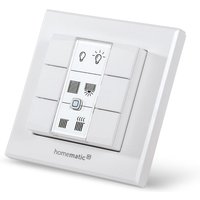 [NEUWERTIG] Homematic Ip Wandtaster Schalter Smart Home 6fach Weiß Funksteuerung 142308 A0 B-Ware von HOMEMATIC IP