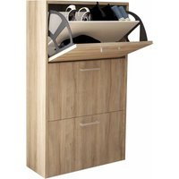 Homeness - Ilenia 3 Dual -Compartable -Holztüren Schulen zu 3 Türen - BurlyWood - BurlyWood Homeness - Ilenia 3 Dual -Compartable -Holztüren Schulen zu 3 Türen - BurlyWood - BurlyWood von HOMENESS