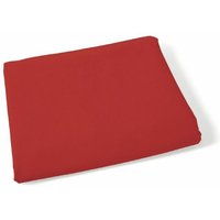 Homeness - Rechteckige Tischdecke 140x180 cm in Baumwoll -Twill 8 Tischsitze - Red - Red von HOMENESS