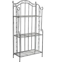Tagère Stahlregal mit 3 Regalen Daria - DarkSlateGray - DarkSlateGray Tagère Stahlregal mit 3 Regalen Daria - DarkSlateGray - DarkSlateGray von HOMENESS