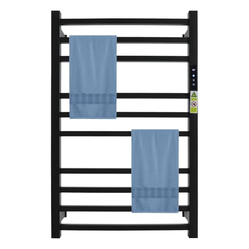 HOMEONENIC Handtuchheizkörper 120W Handtuchwärmer mit Timer und LED Touchscreen Wandmontierter Handtuchwärmer für das Badezimmer Elektrischer Badheizkörper 50x78x12cm IP56 Wasserdicht Handtuchhalter HOMEONENIC Handtuchheizkörper 120W Handtuchwärmer mit Timer und LED Touchscreen Wandmontierter Handtuchwärmer für das Badezimmer Elektrischer Badheizkörper 50x78x12cm IP56 Wasserdicht Handtuchhalter von HOMEONENIC