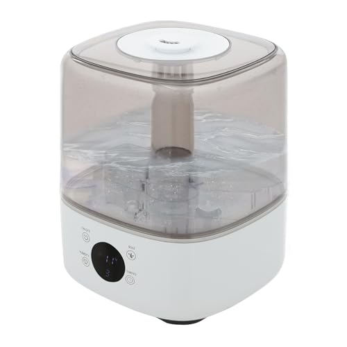 Luftbefeuchter 25W 5L 20x20x27cm Top Fill Luftbefeuchter Ultraschallwelle Humidifier Raumluftbefeuchter Aroma Diffuser 3 Stufen Einstellbare Nebelmenge Maximale Verdunstungskapazität 300ml Luftbefeuchter 25W 5L 20x20x27cm Top Fill Luftbefeuchter Ultraschallwelle Humidifier Raumluftbefeuchter Aroma Diffuser 3 Stufen Einstellbare Nebelmenge Maximale Verdunstungskapazität 300ml von HOMEONENIC