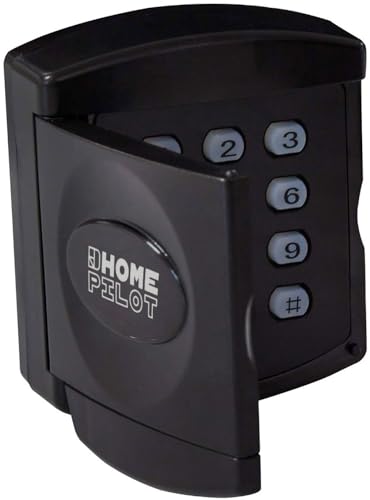 HOMEPILOT Codeschloss für Garagentorantrieb classic und premium smart & RolloPort S1, S2, SX5 DuoFern, Garagentor Codetaster 433,9 MHz für Außen mit Pin-Eingabe, Funk und batteriebetrieben von HOMEPILOT