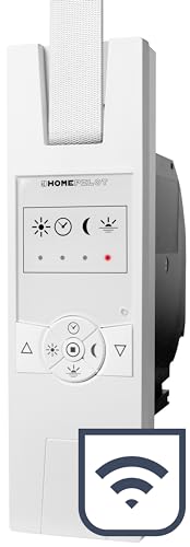 HOMEPILOT RolloTron classic smart Minigurt (15 mm), Funk Gurtwickler elektrisch | Smart-Home Rollladenwickler bis 45 kg, 6 m² | Automatik, App, Amazon Alexa & Google Assistant via Gateway möglich HOMEPILOT RolloTron classic smart Minigurt (15 mm), Funk Gurtwickler elektrisch | Smart-Home Rollladenwickler bis 45 kg, 6 m² | Automatik, App, Amazon Alexa & Google Assistant via Gateway möglich von HOMEPILOT