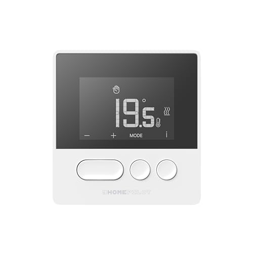 Home Pilot - Thermostat Pure smart mit Empfänger Energie sparen | Sprachsteuerung | Raumthermostat - 8130000 von HOMEPILOT
