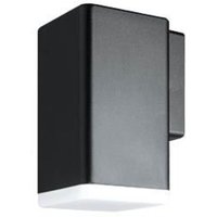 Homepluss - Wandleuchte Ayane 4W 6000K IP54 Schwarz von HOMEPLUSS