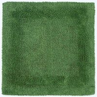 Duschvorleger flaschengrün 50x50 cm aus 100% Baumwolle - Homescapes von HOMESCAPES