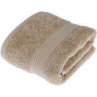 Frottee Handtuch 100% Baumwolle beige - Homescapes von HOMESCAPES