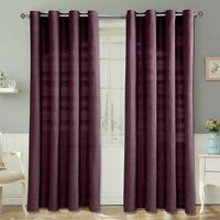 Gardinen mit Ösen Rajput lila 2er Set, 228 x 167 cm - Homescapes von HOMESCAPES