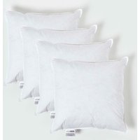 Homescapes - 4er-Set Füllkissen 45 x 45 cm – Kissenfüllung Entenfedern Homescapes - 4er-Set Füllkissen 45 x 45 cm – Kissenfüllung Entenfedern von HOMESCAPES