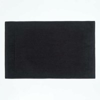 Imperial Badematte 100% Baumwolle, schwarz - Homescapes von HOMESCAPES