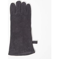 HOMESCAPES Schwarzer Grill-Handschuh aus Leder von HOMESCAPES