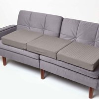 HOMESCAPES Sofa-Auflage 150 x 50 cm für 3-Sitzer, grau - großes Sitzkissen orthopädisch HOMESCAPES Sofa-Auflage 150 x 50 cm für 3-Sitzer, grau - großes Sitzkissen orthopädisch von HOMESCAPES