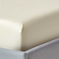 HOMESCAPES Spannbettlaken extra tief 100% Bio Baumwolle, 180 x 200 cm von HOMESCAPES