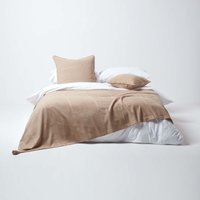 Homescapes - Tagesdecke Rajput, 100% Baumwolle, beige, 255 x 360 cm von HOMESCAPES