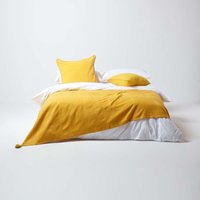 Tagesdecke Rajput, 100% Baumwolle, gelb, 255 x 360 cm - Homescapes von HOMESCAPES