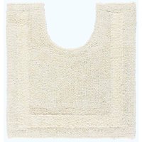 HOMESCAPES WC-Vorleger creme 50x55 cm aus 100% Baumwolle HOMESCAPES WC-Vorleger creme 50x55 cm aus 100% Baumwolle von HOMESCAPES