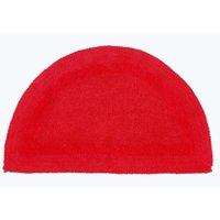 Halbrunde Badematte rot 50x80 cm aus 100% Baumwolle - Homescapes von HOMESCAPES