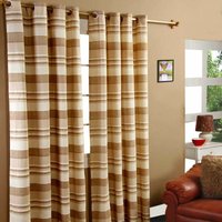 Gardinen mit Ösen Morocco beige im 2er Set, 228 x 167 cm - Homescapes von HOMESCAPES