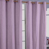 Gardinen unifarben mauve 2er Set 228 x 137 cm - Homescapes Gardinen unifarben mauve 2er Set 228 x 137 cm - Homescapes von HOMESCAPES