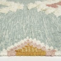 Homescapes - Handgewebter Kelim Teppich Tenali - 120 x 170 cm, blau gemustert von HOMESCAPES