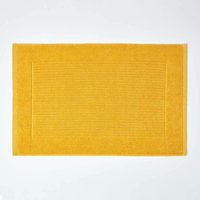 Imperial Badematte 100% Baumwolle, Ocker - Homescapes Imperial Badematte 100% Baumwolle, Ocker - Homescapes von HOMESCAPES
