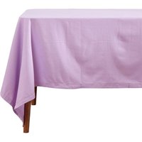 Homescapes - Tischdecke aus 100% Baumwolle, 178 x 300 cm, Flieder Homescapes - Tischdecke aus 100% Baumwolle, 178 x 300 cm, Flieder von HOMESCAPES