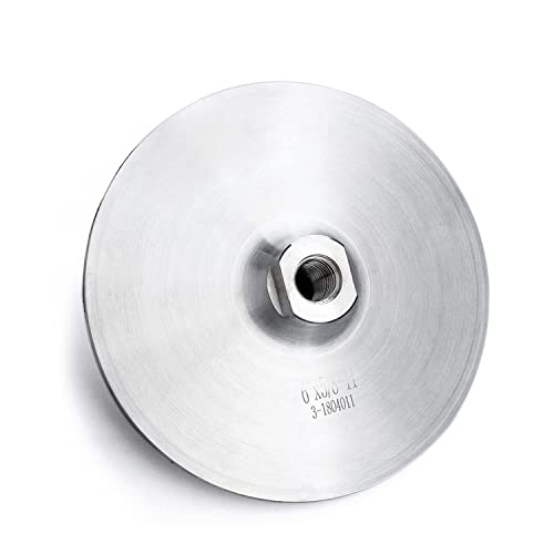 HOMESOM 6 Zoll (150mm) Aluminium Backer Pad Haken und Schleife Backing Pad Backing Halter M14 Polnisch Radhalter Pad von HOMESOM