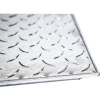 Schachtabdeckung verzinkt 80x80cm begehbar von HOMA