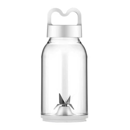 Ersatz-Mixerbecher für Homexup/Meet Juice/Lezaa, 6-Klingen-Edelstahl mit Messlinien, Deckel vom Typ M, kompatibel mit mehreren Entsaftern, 500 ml, Weiß von HOMEXUP