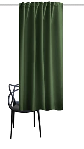 HOMEbasics 85970 | Akustikvorhang ACUSTICO mit Dim-Out-Stoff, Farbe:Oliv, Größe:160 x 135 cm HOMEbasics 85970 | Akustikvorhang ACUSTICO mit Dim-Out-Stoff, Farbe:Oliv, Größe:160 x 135 cm von HOMEbasics