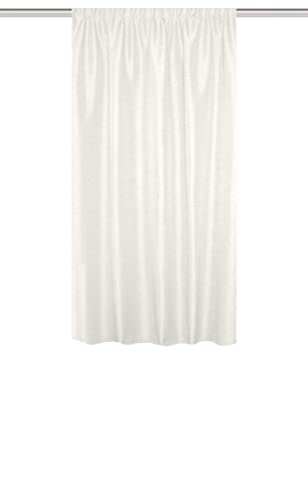 HOMEbasics THERMOVORHANG MIT KOMBIBAND, Polyester, WOLLWEISS, 145 X 135 cm 085960-0910 145 X 135 von HOMEbasics