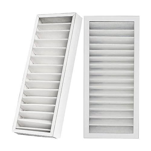 2 Stück Filter für Pluggit Avent P300(N) Lüftungsgeräte, 348 x 157 x 46 mm Staubfilter Filterklasse F7, G4 Luftfilter Ersatzfilter (Ersetzt APFG4F7-300) von HOMFILBIT