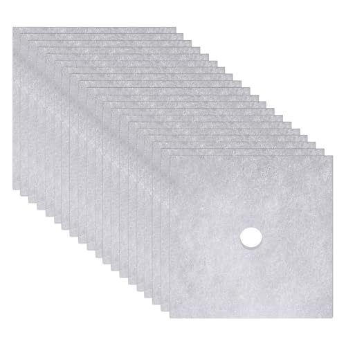 20 Stück Filter für Maico ZF 60/100 und ER-AP/APB 0093.0680 Lüftungsanlage, 135 x 135 mm Ø 22 mm Staubfilter Filterklasse G2 Luftfilter Ersatzfilter von HOMFILBIT