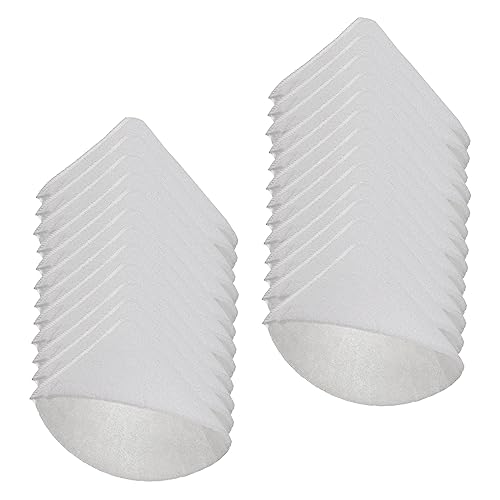 25 Stück DN 125 Cone Filter für Zehnder Maico Pluggit Helios Wolf Stiebel Eltron Abluft-Tellerventile, DN 125 Kegelfilter Filterklasse G4, Lüftungsanlage Luftfilter Ersatzfilter von HOMFILBIT