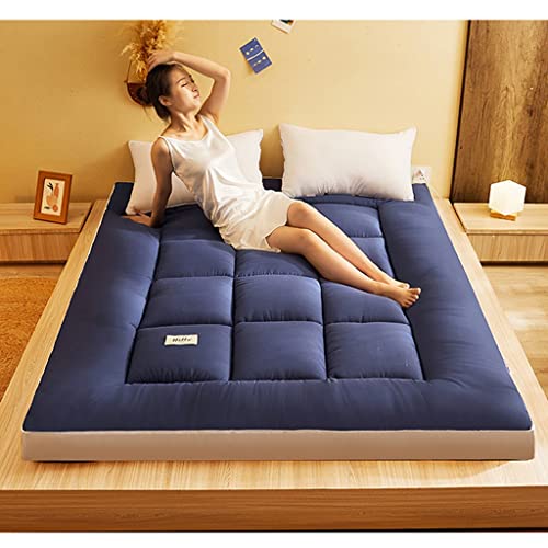 HOMFLOW Stil Bodenmatratze Weich Matratzenauflage Matratzen Auflage Ultra-weich Matratzenauflage Druckentlastung Matratzen Topper Futon-Matratze Futon Bodenmatratze von HOMFLOW