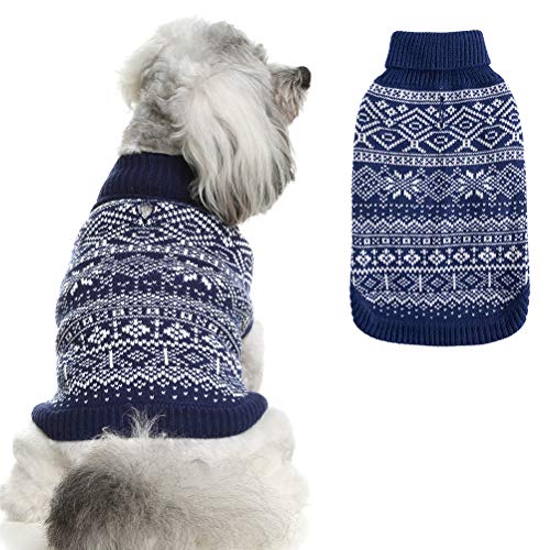HOMIMP: Hundepullover mit Argyle-Muster von HOMIMP