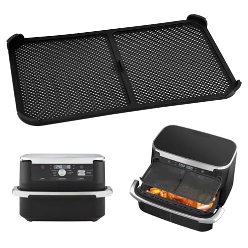 HOMJOY Spritzschutz für Heißluftfritteuse Ninja AF500EU, Silikon, Wiederverwendbar, Robustes Zubehör, Einfach zu Reinigen von HOMJOY