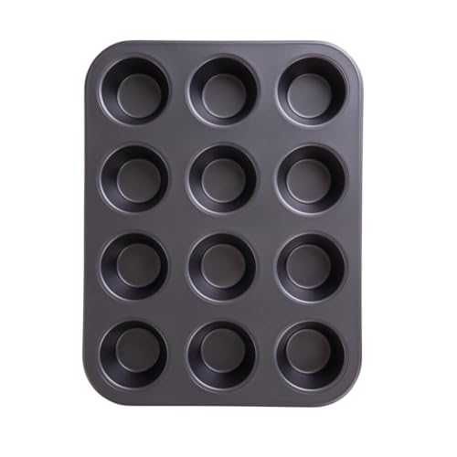 HOMLA Backform FEBE Muffinform 12 Stück 35x26x3 cm von HOMLA