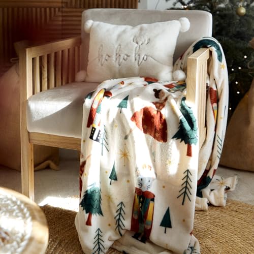 HOMLA Decke Nutcracker mit Nussknacker 150x200 von HOMLA