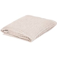 Handtuch VAFFEL Baumwolle beige 70x130 cm 842141 von HOMLA