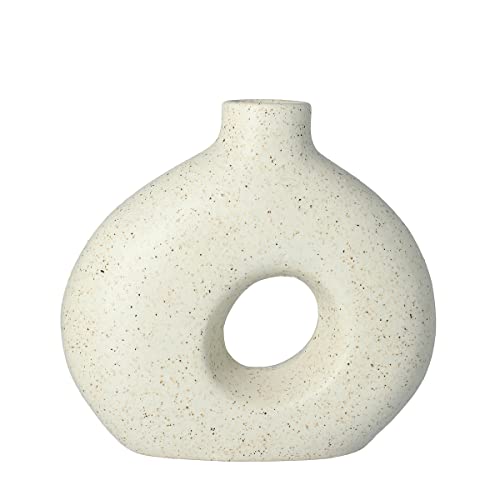 Homla NOVO Vaas wit 24x8,5x23 cm von HOMLA