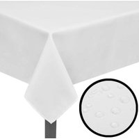 5 Tischdecken Weiß 100 x 100 cm von HOMMOO